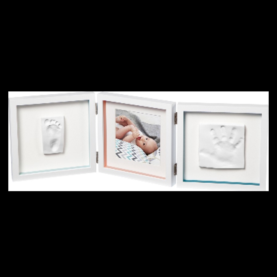 Κορνίζα με Διπλό Αποτύπωμα Baby Art My Baby Style Double Essentials BR73758