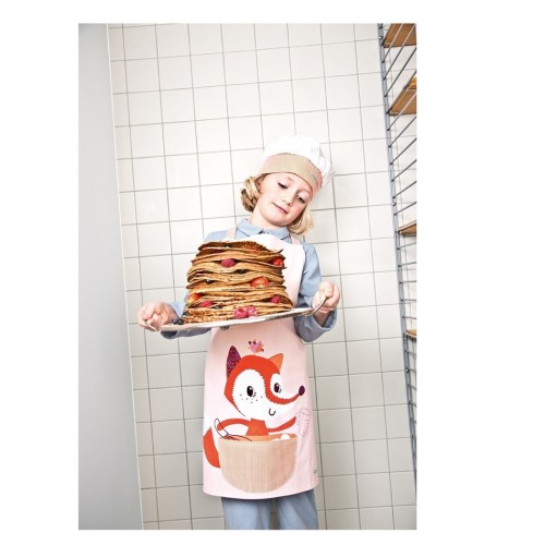 LILLIPUTIENS   LITTLE CHEF  Ποδιά και καπέλο μάγειρα Alice LΙ81104