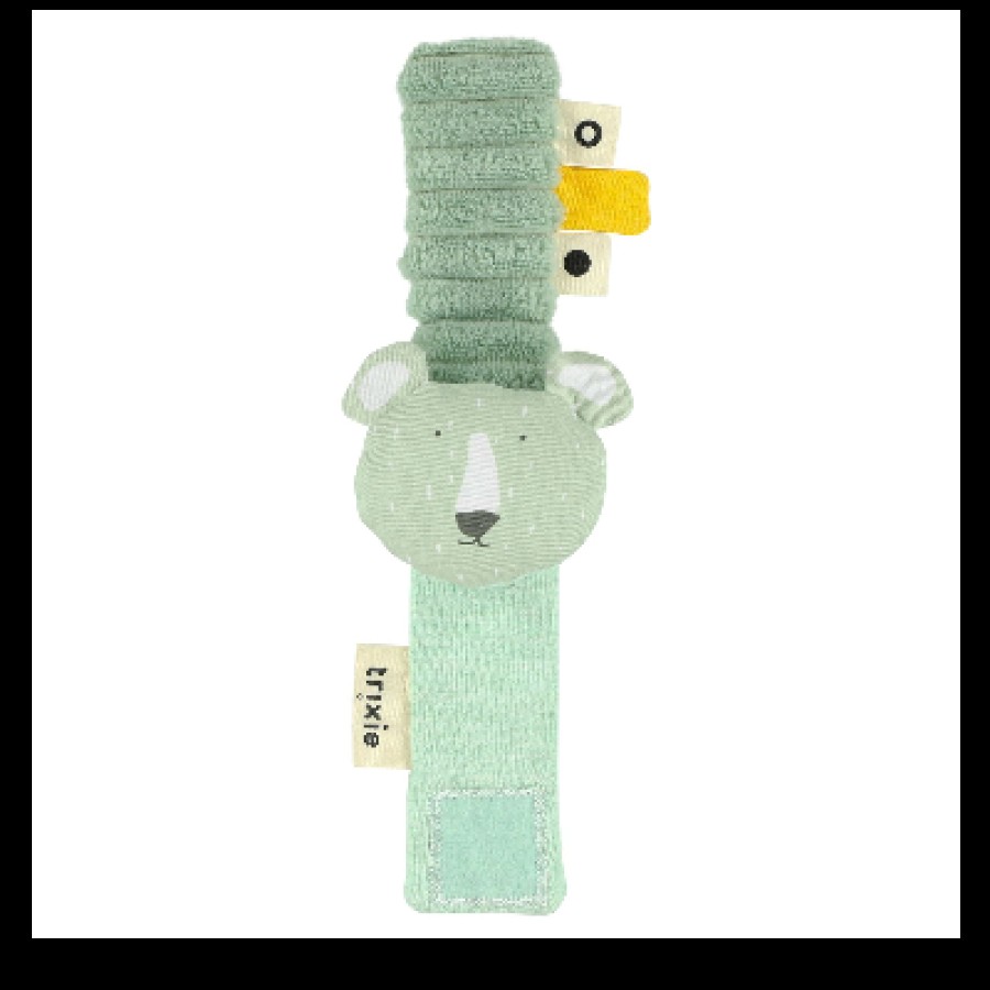 Trixie Βρεφική Κουδουνίστρα Καρπού WRIST RATTLE - MR. POLAR BEAR Πολική Αρκούδα 77203