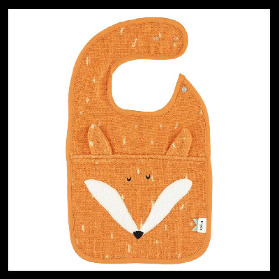 Trixie Σαλιάρα από 100% Οργανικό Βαμβάκι BIB - MR. FOX Αλεπού 77104