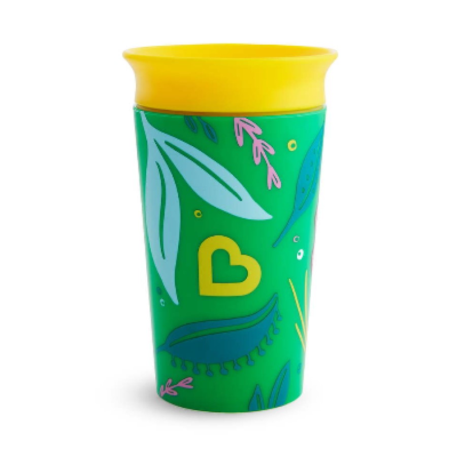 Munchkin Κύπελο 266ml 100% Ανακυκλωμένο με Περιμετρικό Άκρο Miracle 360° WildLove Elephant Ελέφαντας 51932