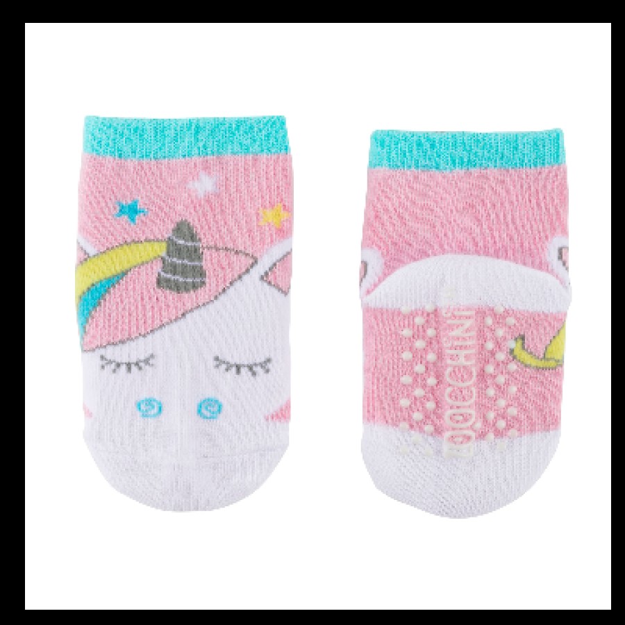 Zoocchini Σετ Ρούχων για Μπουσούλημα Grip+Easy Crawler Pants-Socks Set Allie the Alicorn ZOO12504