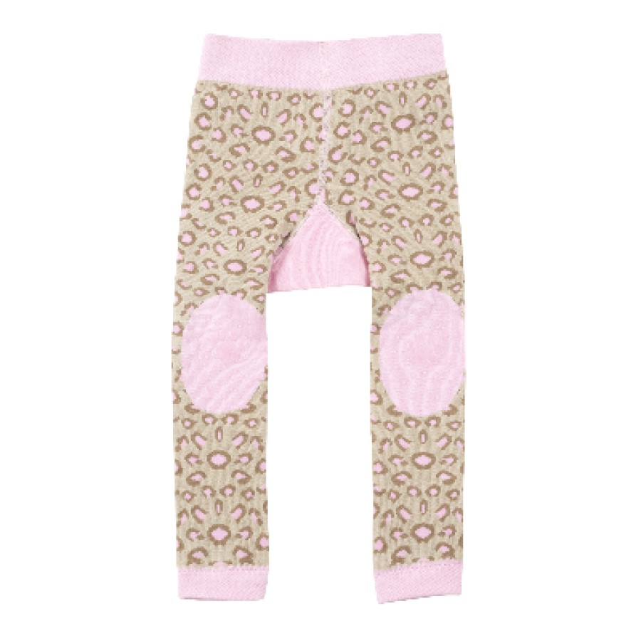 Zoocchini Σετ Ρούχων για Μπουσούλημα Grip+Easy Crawler Pants-Socks Set Kallie the Kitten ZOO12513