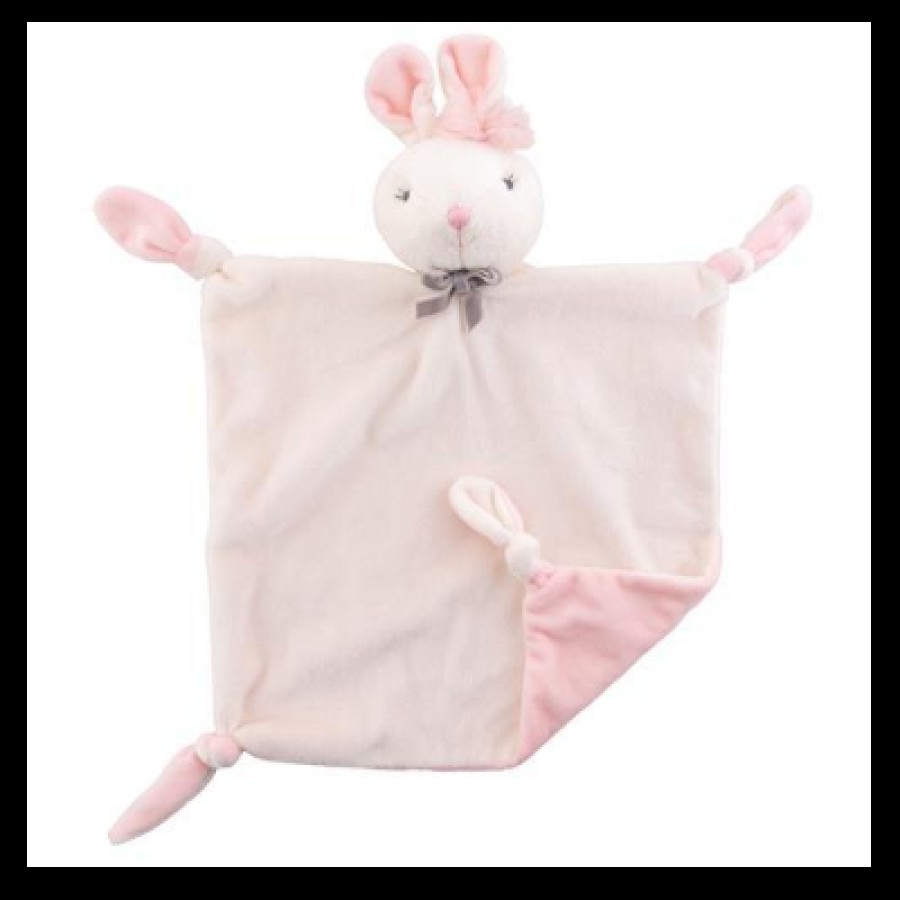 Stephen Joseph Doudou Βρεφικό Πανάκι Παρηγοριάς Lovie Bunny Λαγουδάκι 27x27εκ. SJ119115