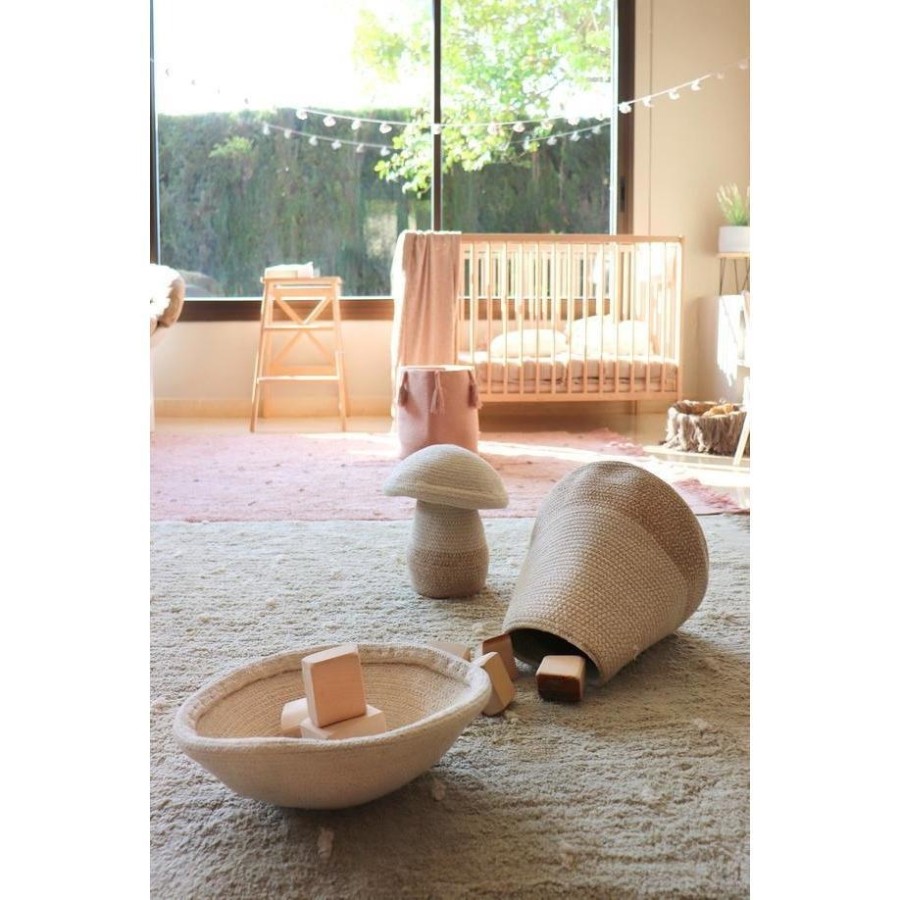 Lorena Canals χειροποίητο  Καλάθι αποθήκευσης Mama Mushroom 33X38  LΟR-ΒSΚ-ΜUΜΑΜΑ