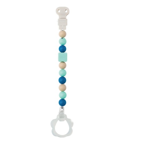 NATTOU-LAPIDOU Κλιπ πιπίλας - μασητικό aqua N879293