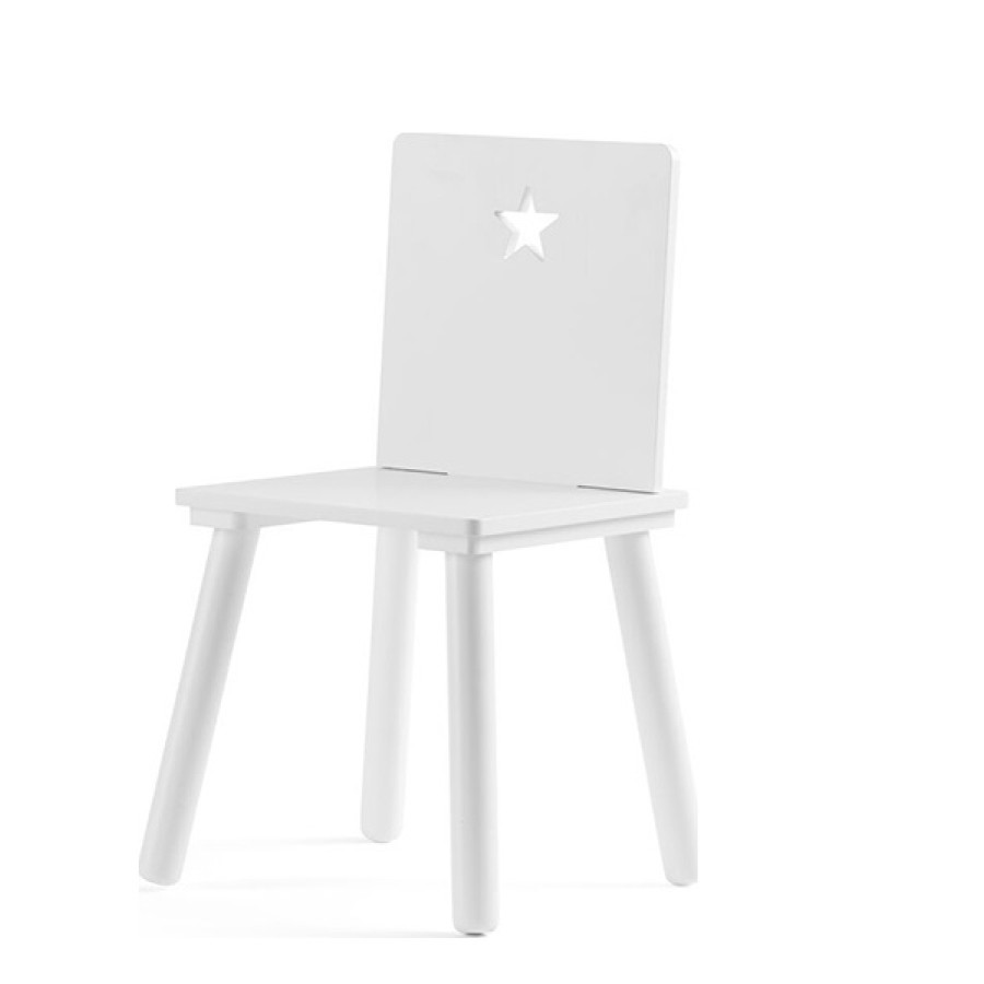 Καρεκλάκι Kids Consept Star (λευκό) KC1000376