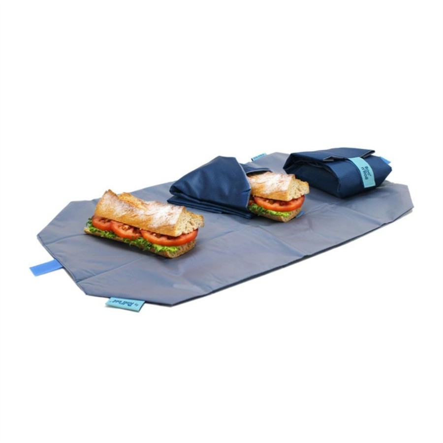 Ecolife Θήκη μεγάλη για Σάντουιτς BOC ‘N’ ROLL SANDWICH WRAP Young - Surf (33-BR-YG003 )