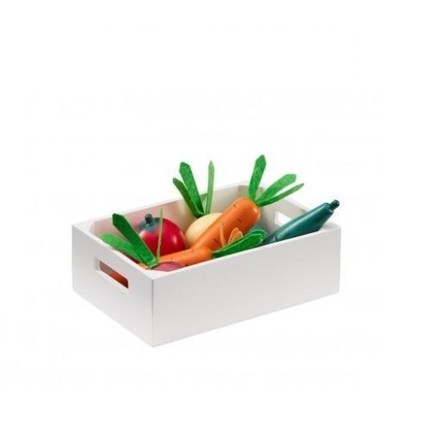 KIDS CONCEPT Ξύλινο Σετ Λαχανικών - KC1000276