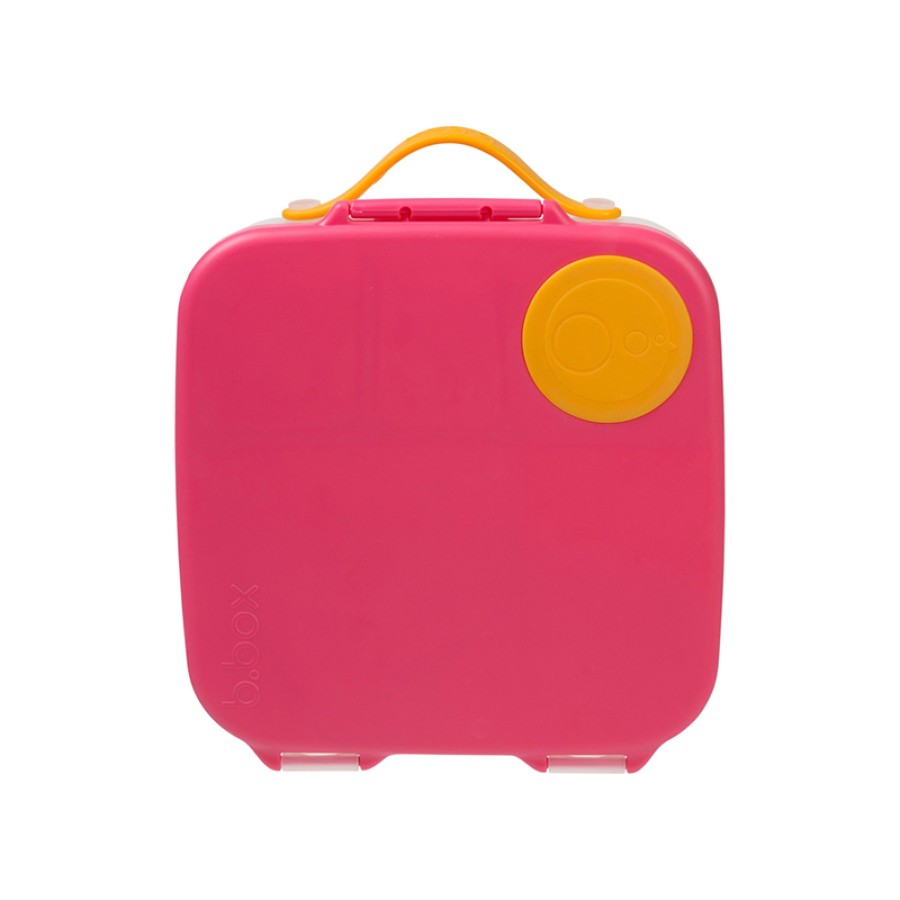 Β.box Φαγητοδοχείο 5 Θέσεων 2L 23.5 x 21.5 x 6.5εκ. Lunch Box Pink Ροζ