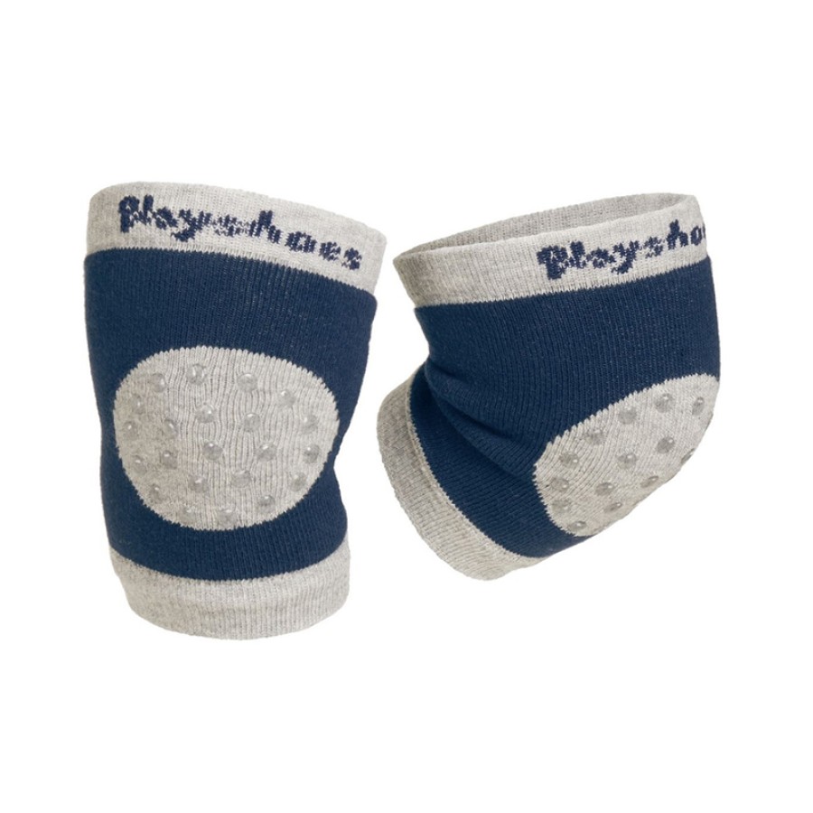 Playshoes Επιγονατίδες Μπουσουλήματος 8-15 Μηνών με Μαξιλαράκι Μπλε-Γκρι 498804