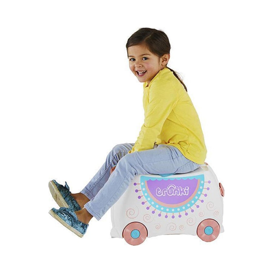 Trunki Παιδική βαλίτσα Ταξιδίου 18L με Ροδάκια Lola the Llama 0356-GB01