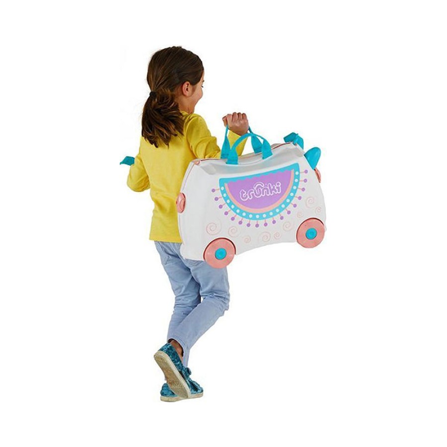 Trunki Παιδική βαλίτσα Ταξιδίου 18L με Ροδάκια Lola the Llama 0356-GB01