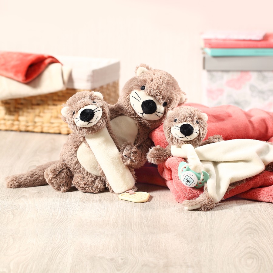 Babyono Μαλακό Παιχνίδι με Ήχο και Μασητικό Maggie η Φωκίτσα 6+ Μηνών