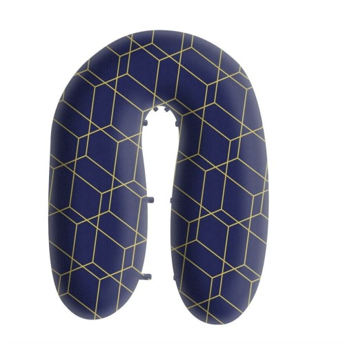 Greco Strom Μαξιλάρι Θηλασμού Comfort 3-σε-1 Honey Comb Blue - VRE.THE.3I1.ABL