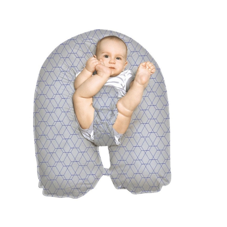 Greco Strom Μαξιλάρι Θηλασμού Comfort 3-σε-1 Maze Grey  VRE.THE.3I1.AGR