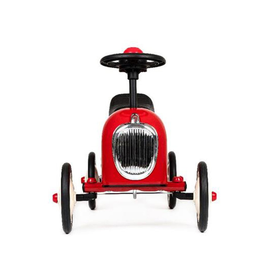 Baghera Τροχήλατο Aυτοκίνητο Retro Αισθητικής New Racer Κόκκινο Β116815