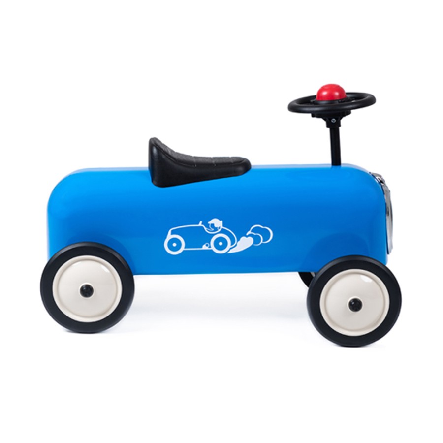 Baghera Τροχήλατο Aυτοκίνητο Retro Αισθητικής New Racer Μπλε Β116817