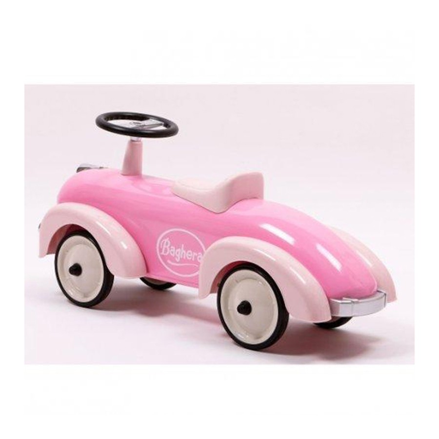 Baghera Τροχήλατο Aυτοκίνητο Retro Αισθητικής Speedster Ροζ Β116882