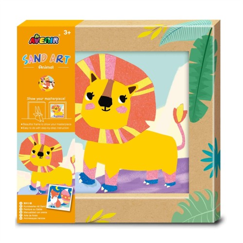 ARTS&CRAFTS Glitter SAND ART ANIMAL 60715
