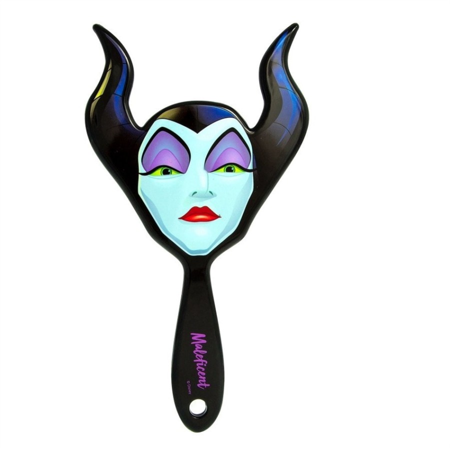 MAD BEAUTY μαλακή βούρτσα DISNEY VILLAINS MALEFICENT HAIR BRUSH 99217