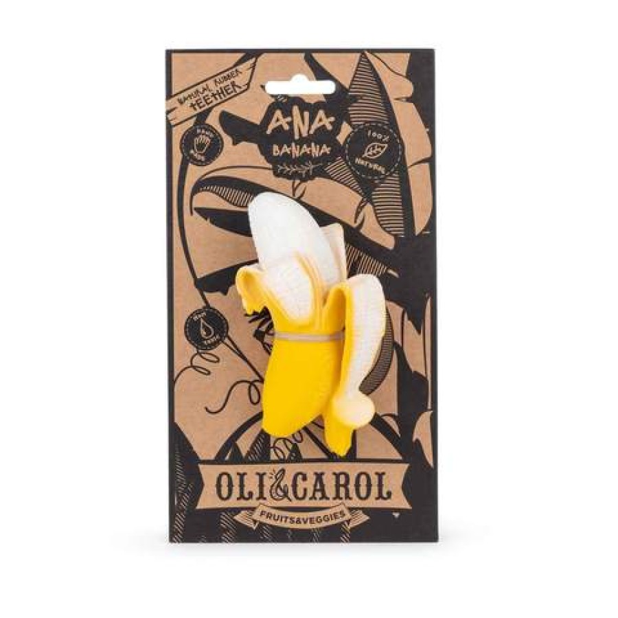 Oli&Carol Ana η Mπανάνα Μασητικό από Φυσικό Καουτσούκ OC928708