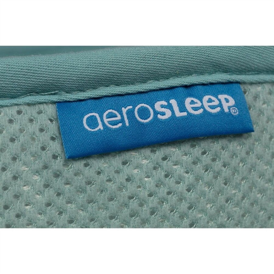 Aerosleep-Αεριζόμενη Αντιαλεργική  Προστατευτική πάντα κρεβατιού-κούνιας(ABU-120-060) green