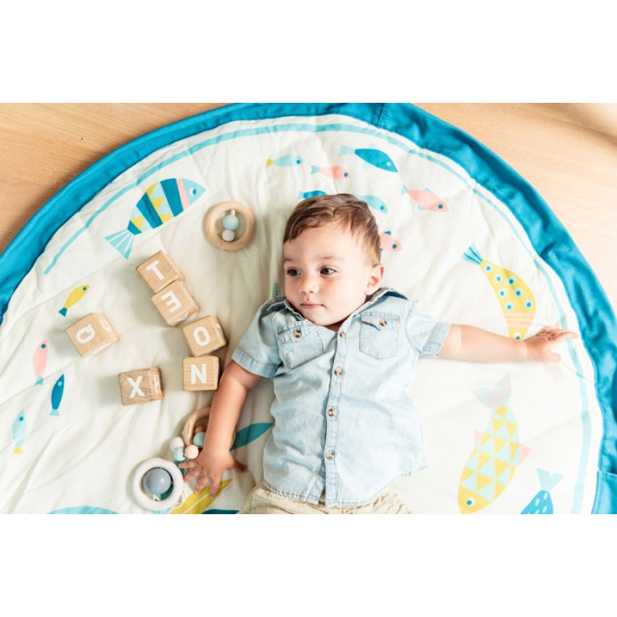 PLAY & GO Soft! Μαλακό Στρώμα Παιχνιδιού-Τσάντα 2 σε 1 Ø120εκ. Moulin Roty Olga ΡG142812