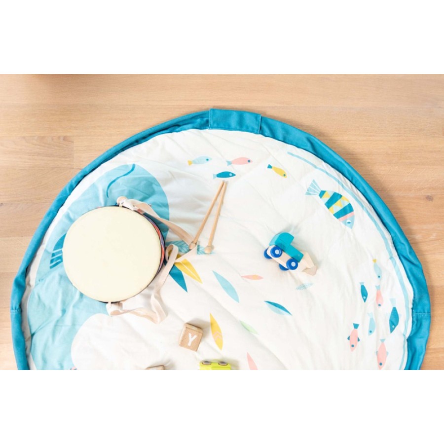 PLAY & GO Soft! Μαλακό Στρώμα Παιχνιδιού-Τσάντα 2 σε 1 Ø120εκ. Moulin Roty Olga ΡG142812