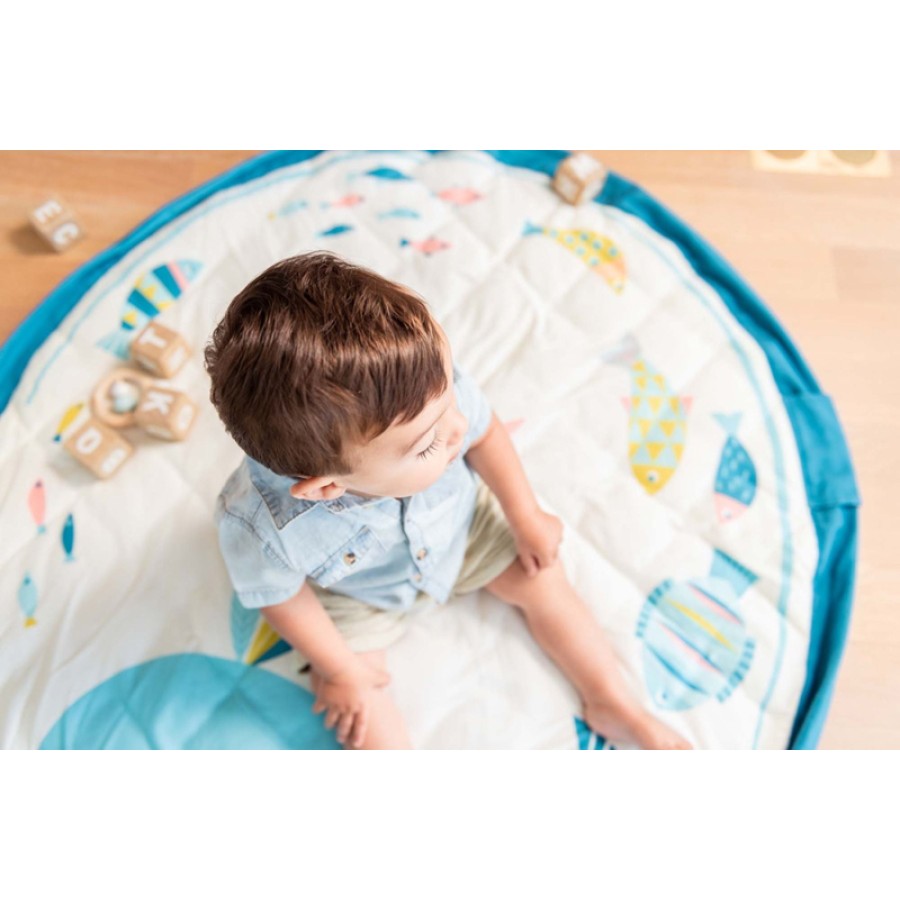 PLAY & GO Soft! Μαλακό Στρώμα Παιχνιδιού-Τσάντα 2 σε 1 Ø120εκ. Moulin Roty Olga ΡG142812