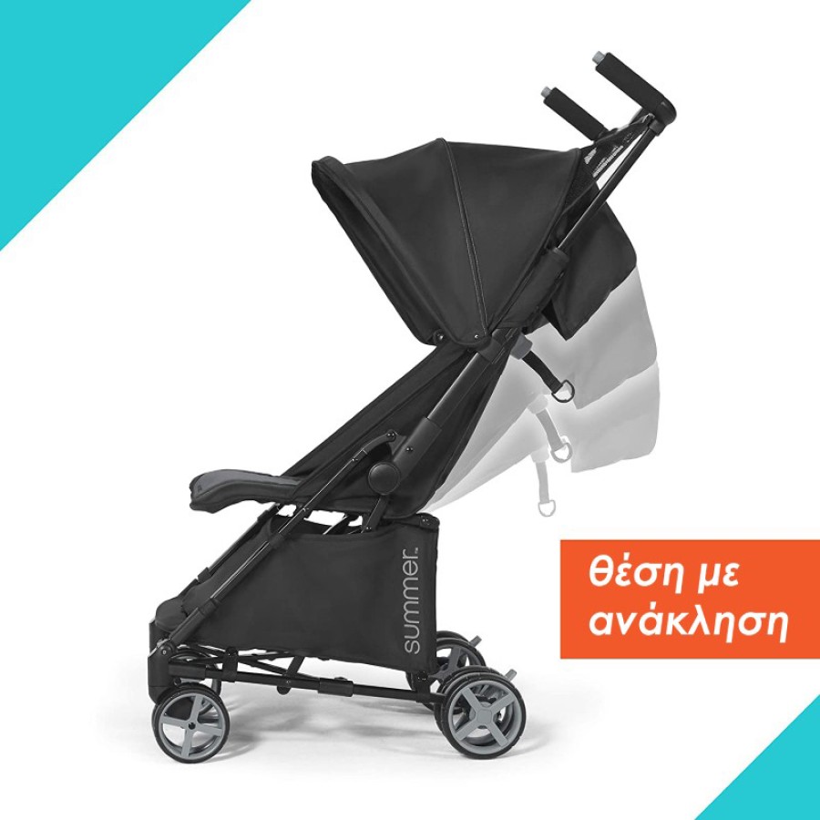 Summer Infant 3D Micro Ελαφρύ Compact Καρότσι Μόνο 4,5kg SIM32906