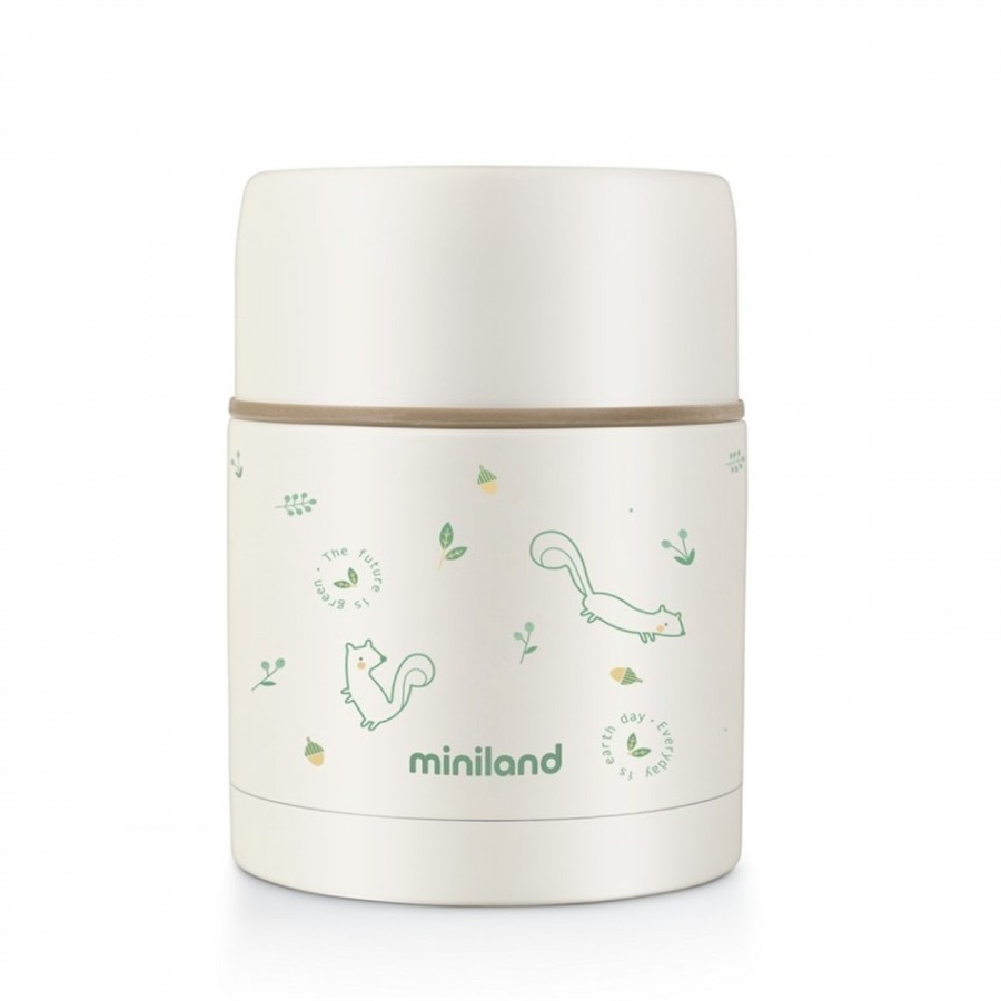 Miniland θερμός φαγητού από ανοξείδωτο ατσάλι 600ml NATUR FOOD THERMOS CHIP - ML89347