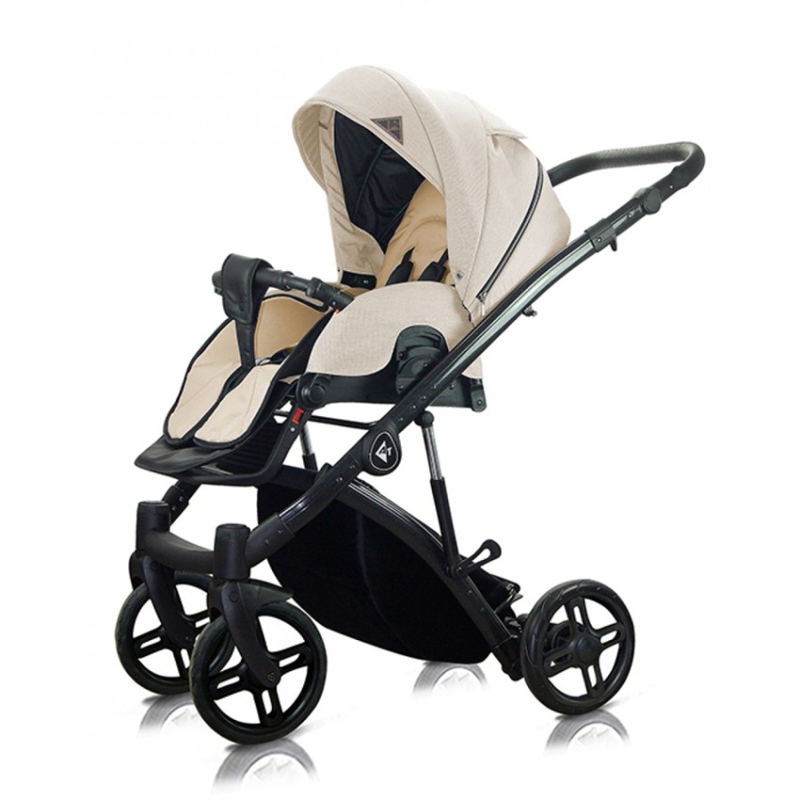 Milu Kids -παιδικό καρότσι- πολυκαρότσο, 3 σε 1 - ATTESO 3 IN 1 BEIGE