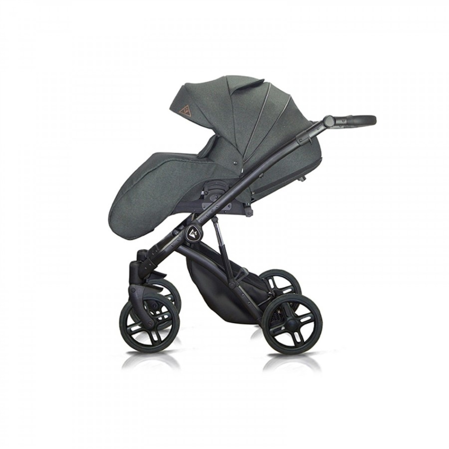 Milu Kids -παιδικό καρότσι- πολυκαρότσο, 3 σε 1 - ATTESO 3 IN 1 SPECIAL GREY