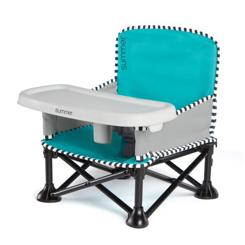 Summer Infant Pop ‘n Sit Αναδιπλούμενο Καρεκλάκι Φαγητού Γαλάζια SIM13666