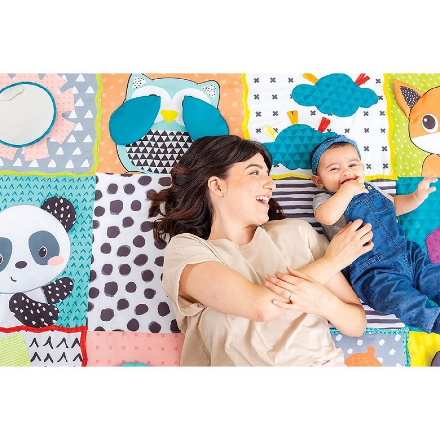 Infantino Χαλάκι Δραστηριοτήτων 4 σε 1 Milestones & Memories Twist B-313000-00 ( 167,5 Χ 127 cm)