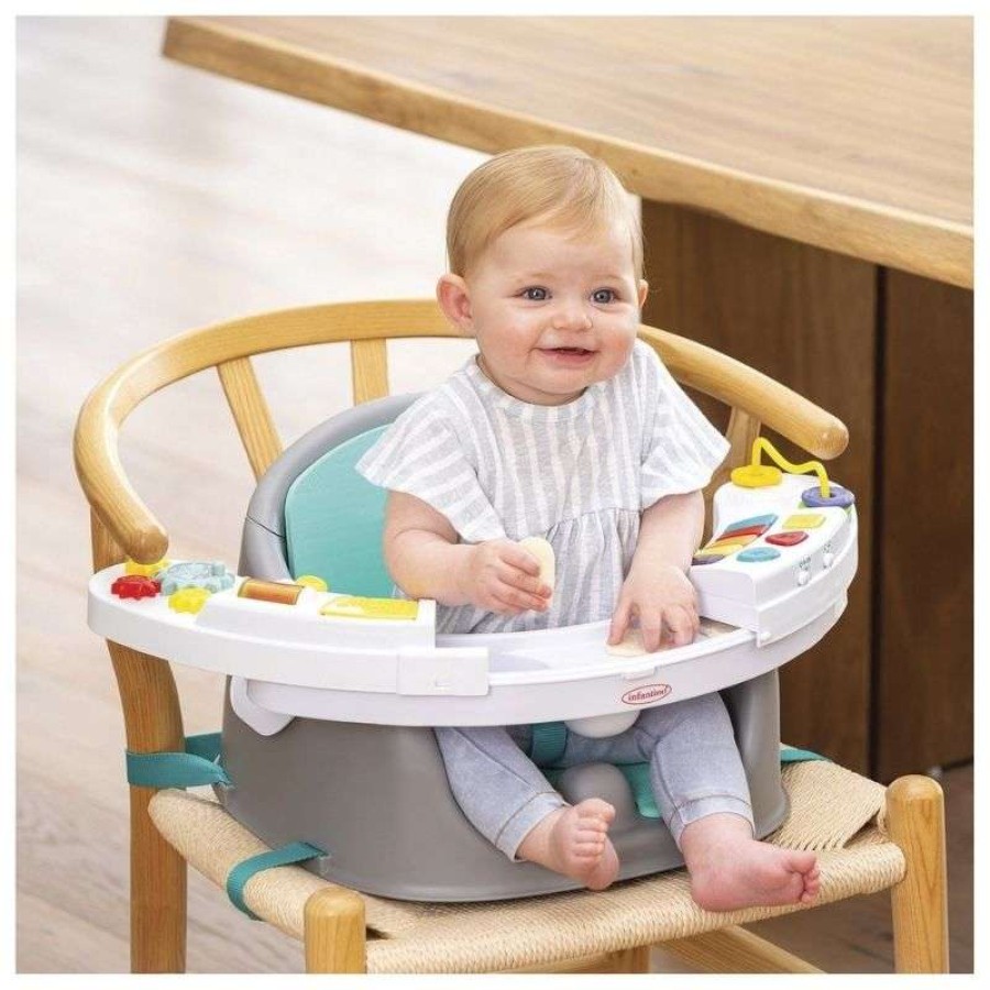 Infantino Καρεκλάκι Φαγητού 3 σε 1 με Μουσική Discovery Booster B-930-303038-01