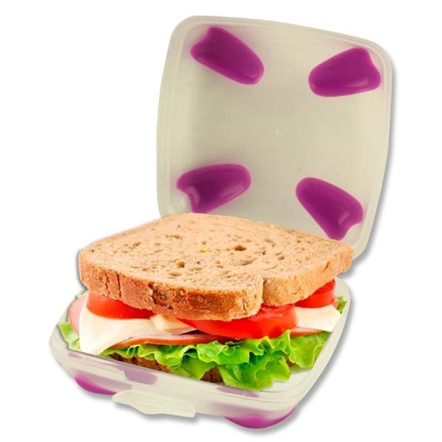 Smash  σετ 3 φαγητοδοχεία NFM SLIM RUBBISH FREE LUNCH  S6526850pink