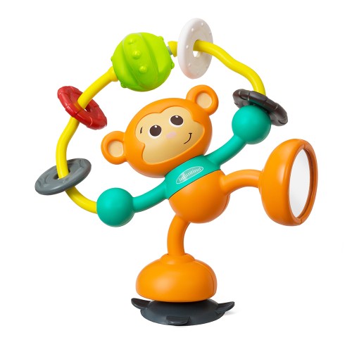 Infantino Παιχνίδι με βεντούζα ,Μαϊμού Stick & Spin High Pal B-930-216267-03
