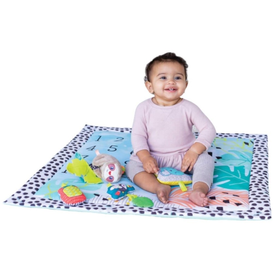 Infantino Βρεφικό Γυμναστήριο 4 σε 1 Milestones & Memories Twist & Fold B-313007-02