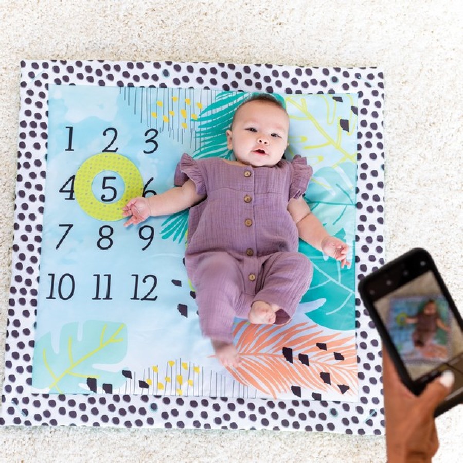 Infantino Βρεφικό Γυμναστήριο 4 σε 1 Milestones & Memories Twist & Fold B-313007-02