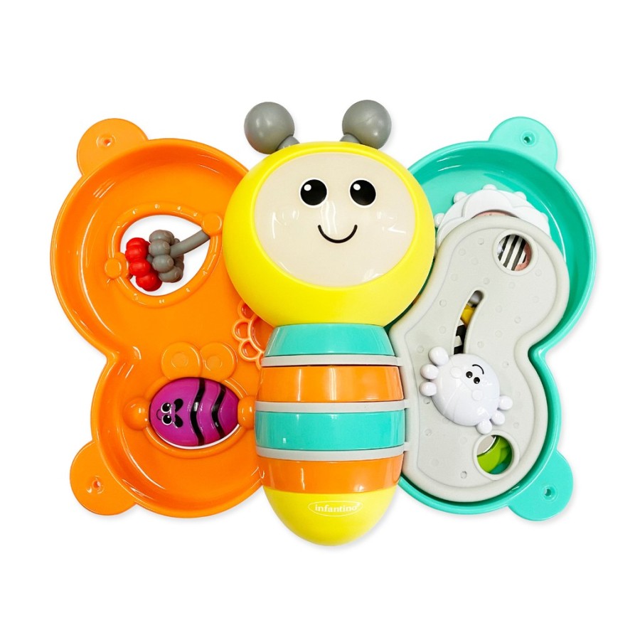 Infantino Βρεφικό Βιβλίο σε Σχήμα Πεταλούδας με Φωτάκια & Ήχους B-307022-00