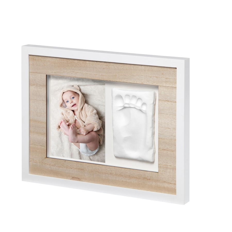 Baby Art Κορνίζα Τοίχου Αποτύπωμα Tiny Style Wooden BR73765