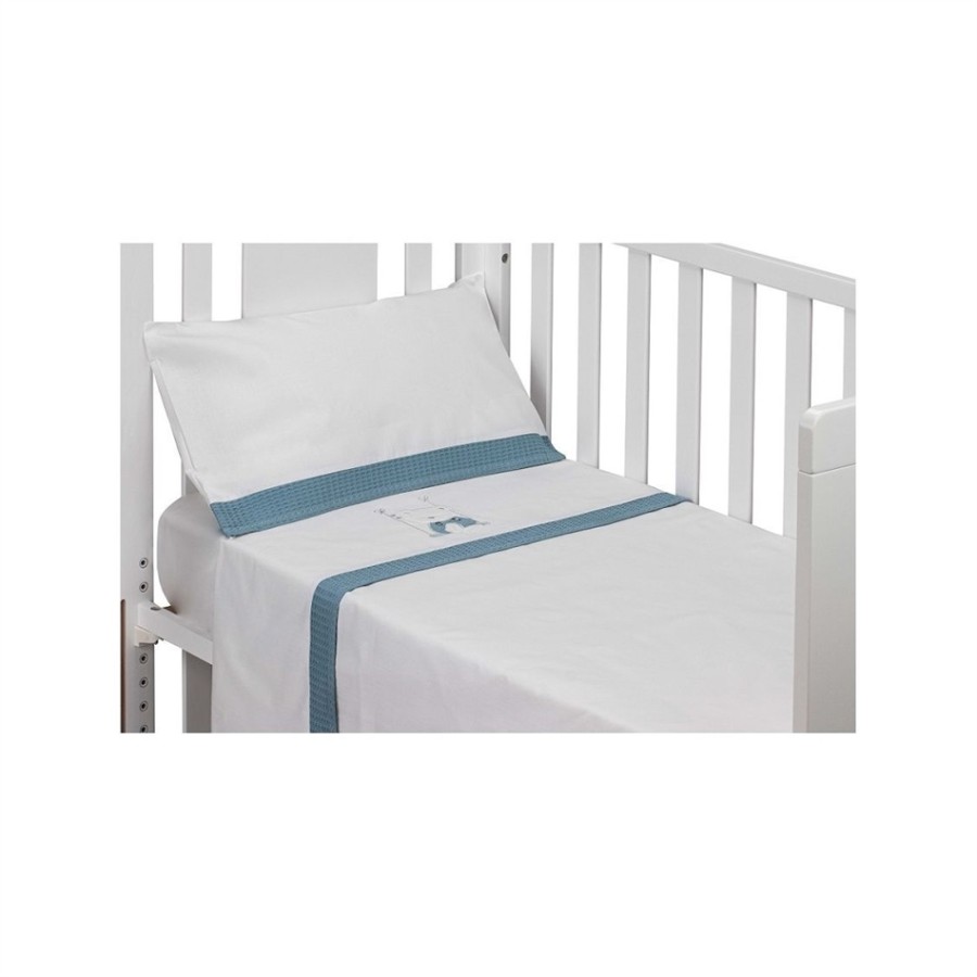 INTERBABY ΣΕΝΤΟΝΙΑ 100% ΒΑΜΒΑΚΕΡΑ ΓΙΑ ΚΟΥΝΙΑ ΣΕΤ 3 ΤΜΧ (115Χ175) SWING PETROL 5261-60