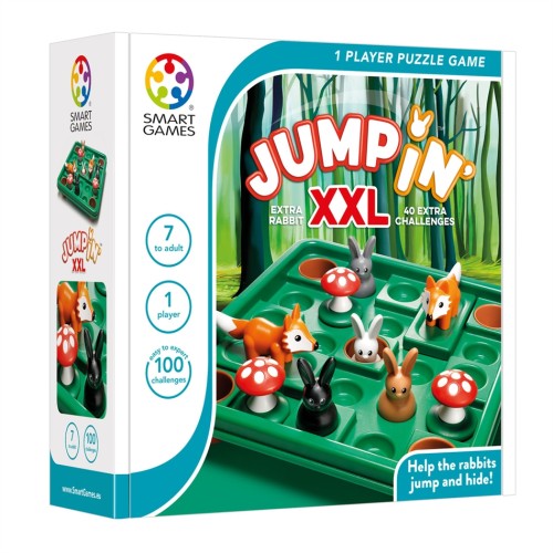 Smartgames Επιτραπέζιο Παιχνίδι με 100 Προκλήσεις Jump In’ XXL 152148
