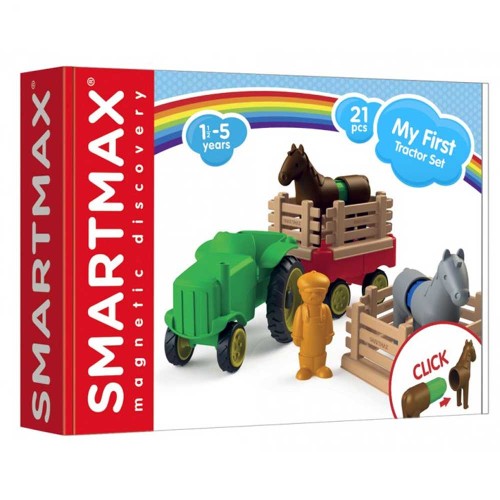 SmartMax Εκπαιδευτικές Μαγνητικές Κατασκευές 'Τρακτέρ' 125022