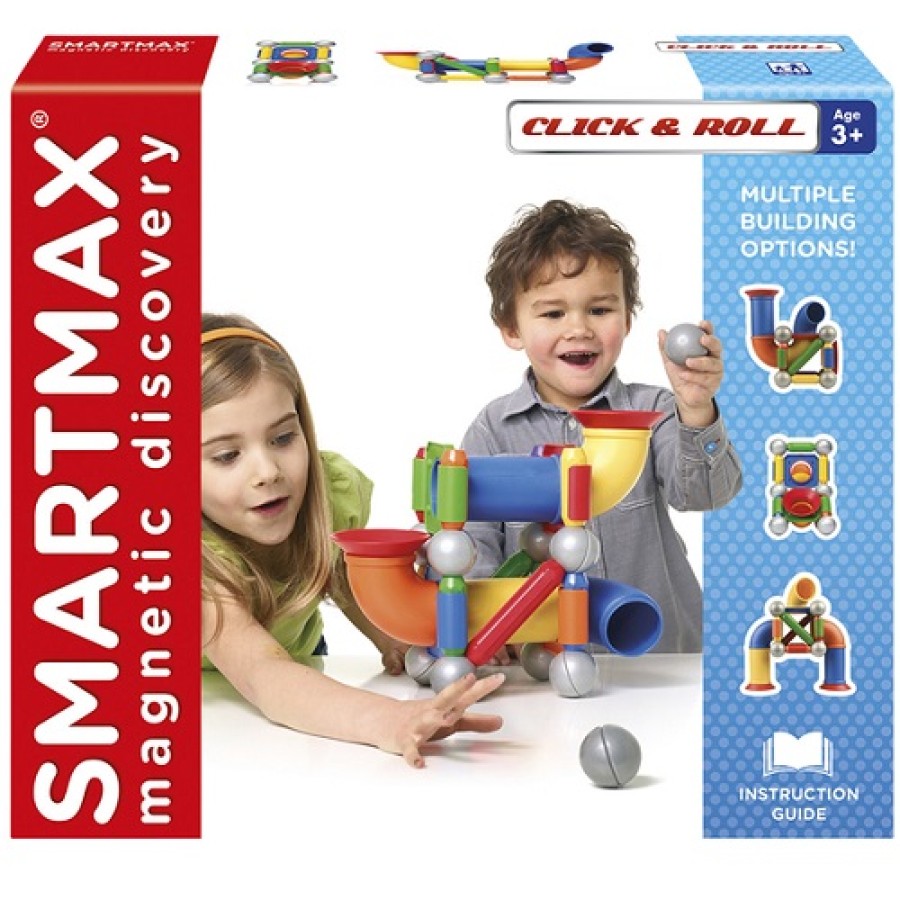 SmartMax Εκπαιδευτικές Μαγνητικές Κατασκευές 'Click & Roll' 124979