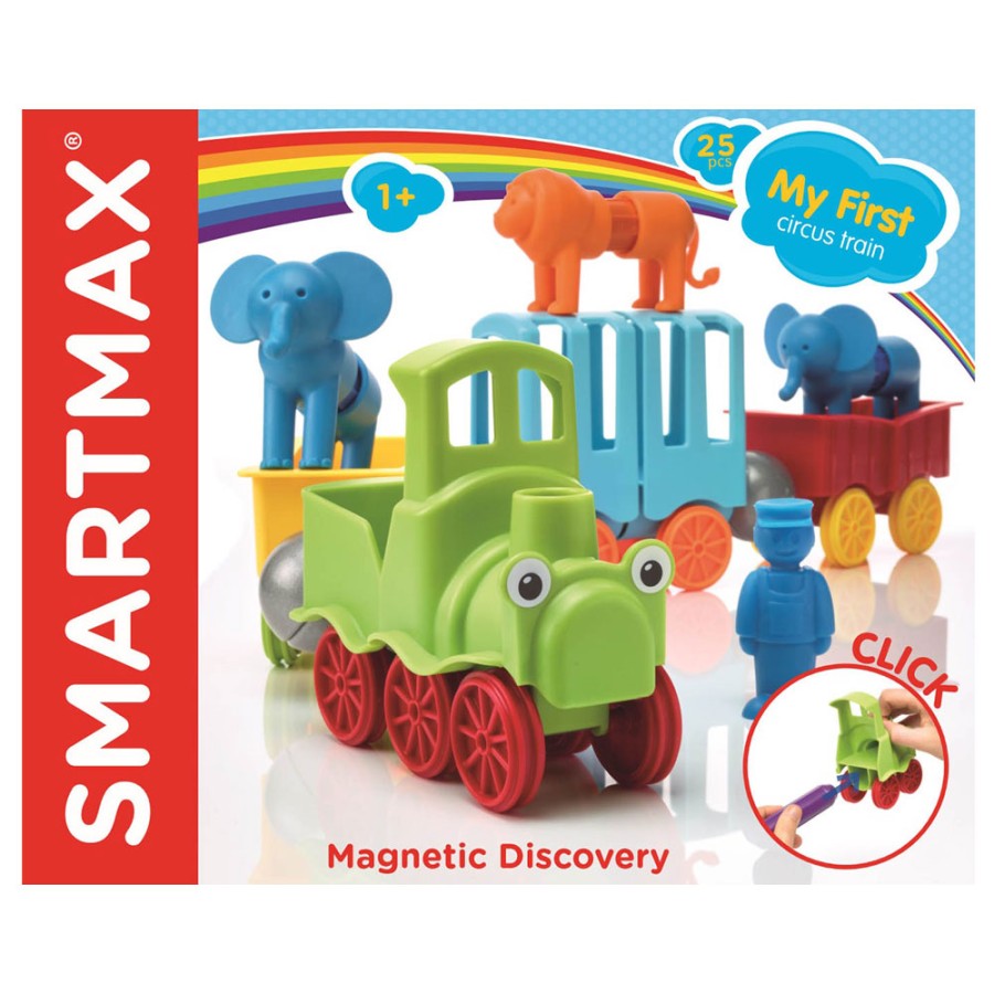 SmartMax Εκπαιδευτικές Μαγνητικές Κατασκευές 'My First Animal Train' 124988