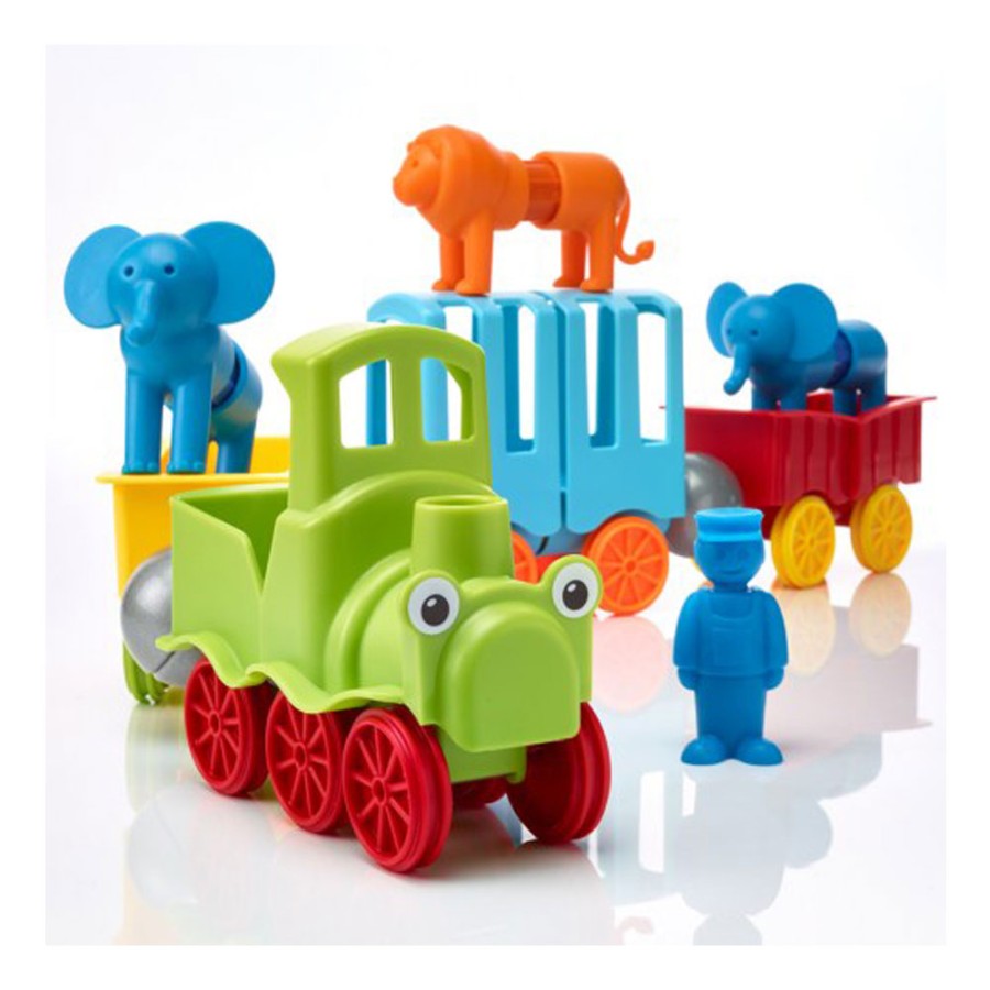 SmartMax Εκπαιδευτικές Μαγνητικές Κατασκευές 'My First Animal Train' 124988
