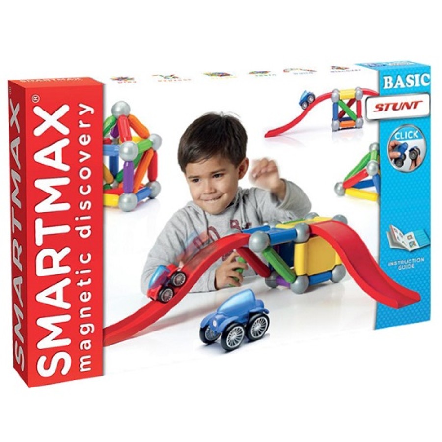 SmartMax Εκπαιδευτικές Μαγνητικές Κατασκευές 'Basic Stunt' 124502